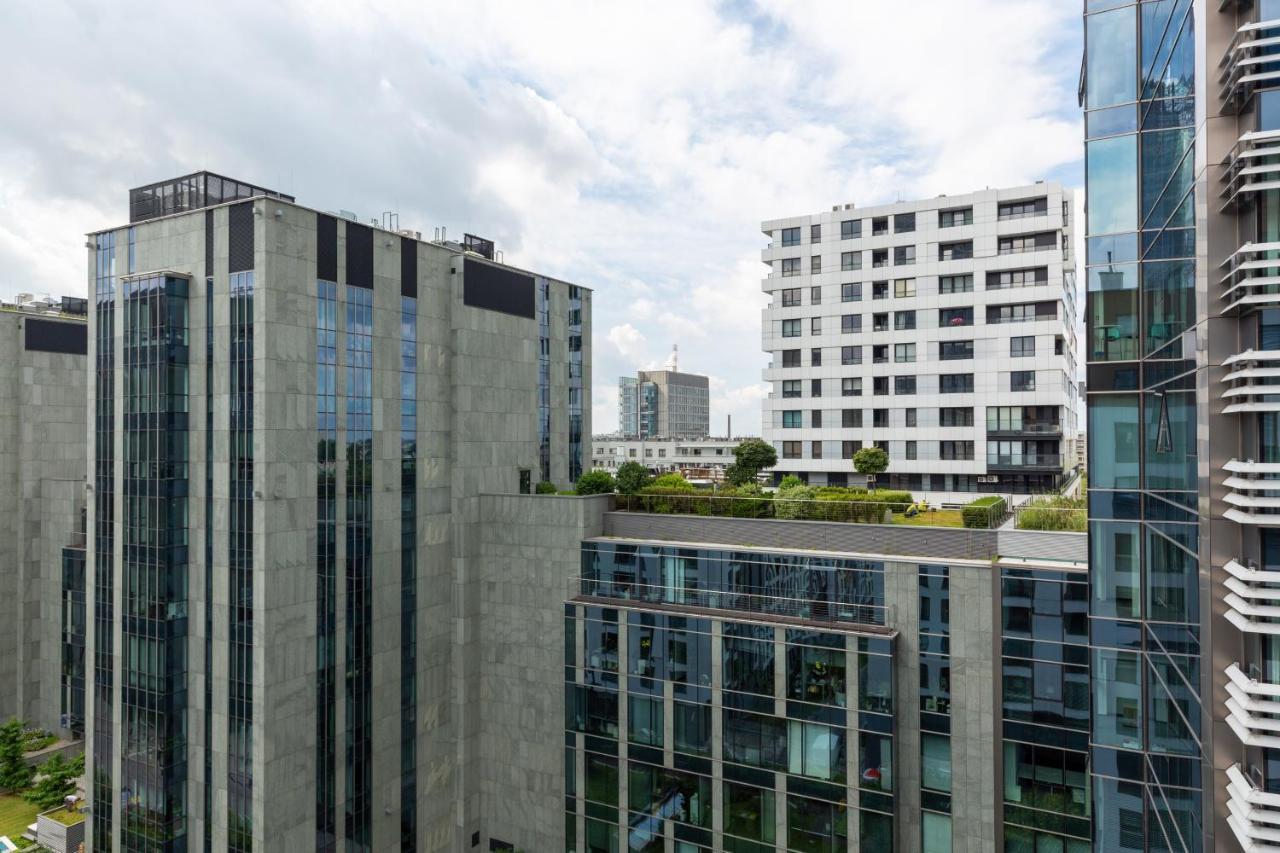 City Center Apartments Grzybowska With Parking By Noclegi Renters 华沙 外观 照片