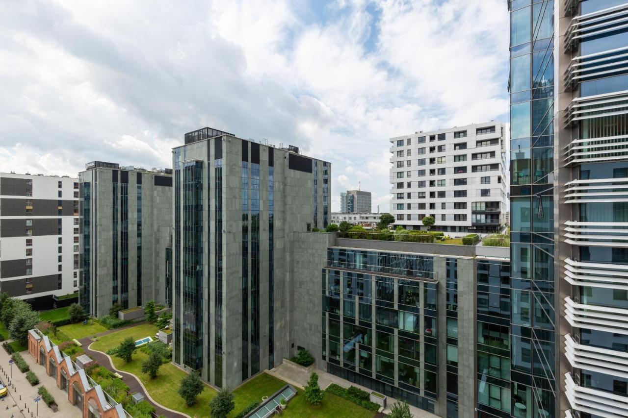 City Center Apartments Grzybowska With Parking By Noclegi Renters 华沙 外观 照片