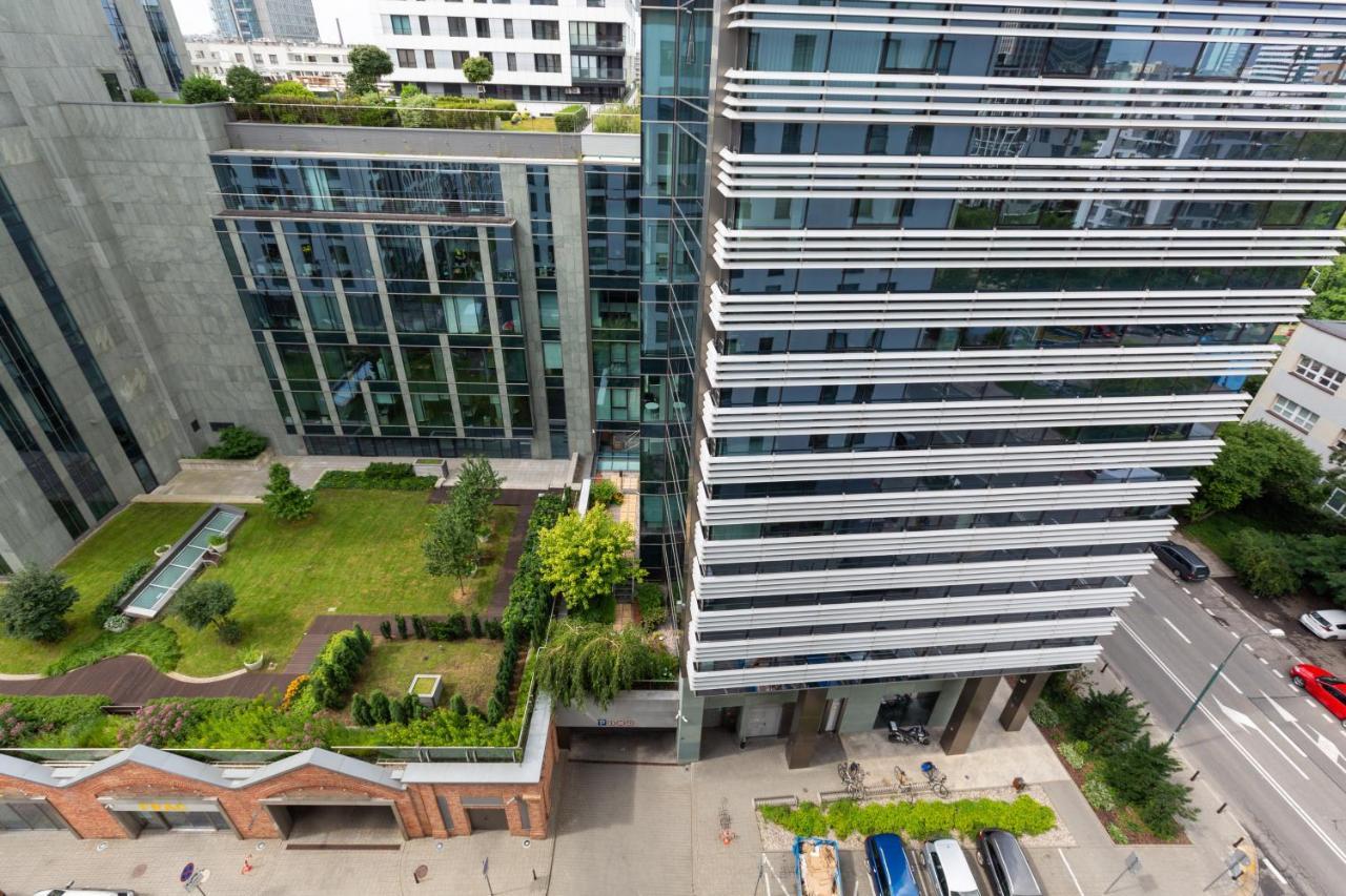 City Center Apartments Grzybowska With Parking By Noclegi Renters 华沙 外观 照片